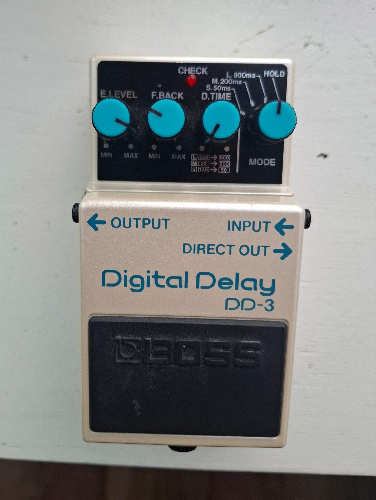Digital Delay DD-3 Boss effectpedal, Muziek en Instrumenten, Effecten, Ophalen of Verzenden, Zo goed als nieuw, Delay of Echo
