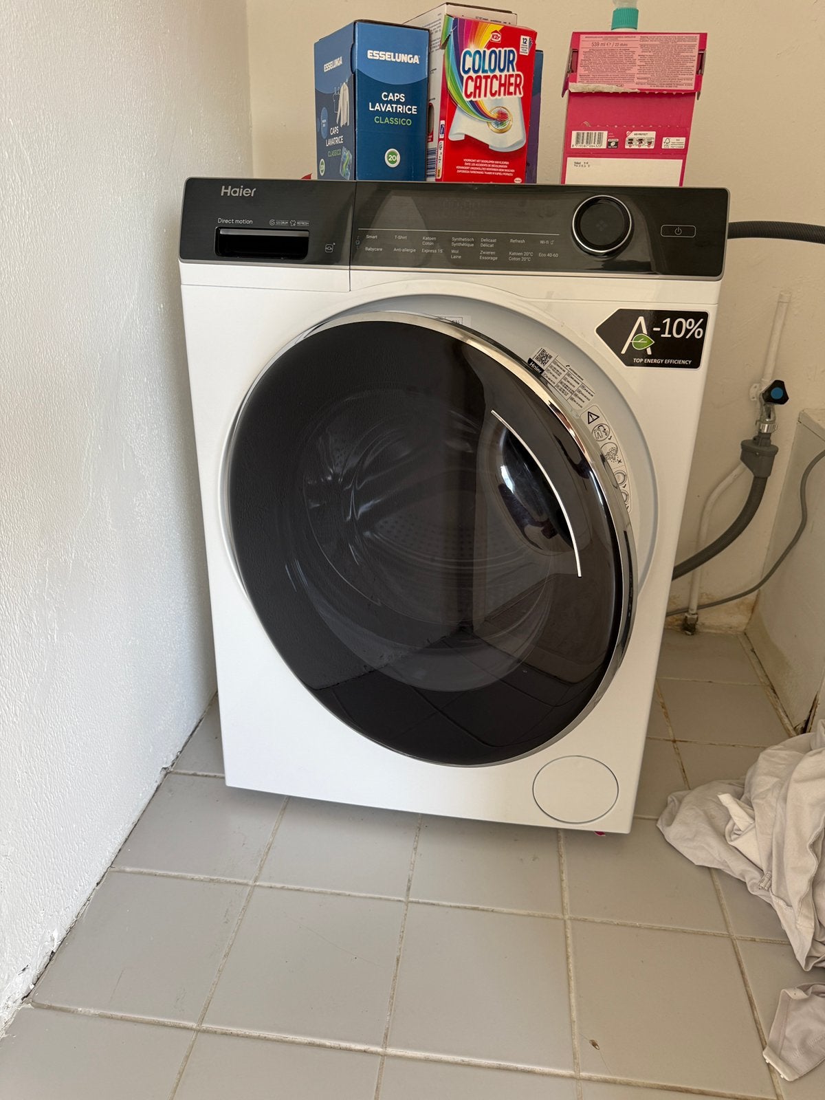 Wasmachine - Washing Machine, 8 tot 10 kg, Ophalen, Zo goed als nieuw, 85 tot 90 cm