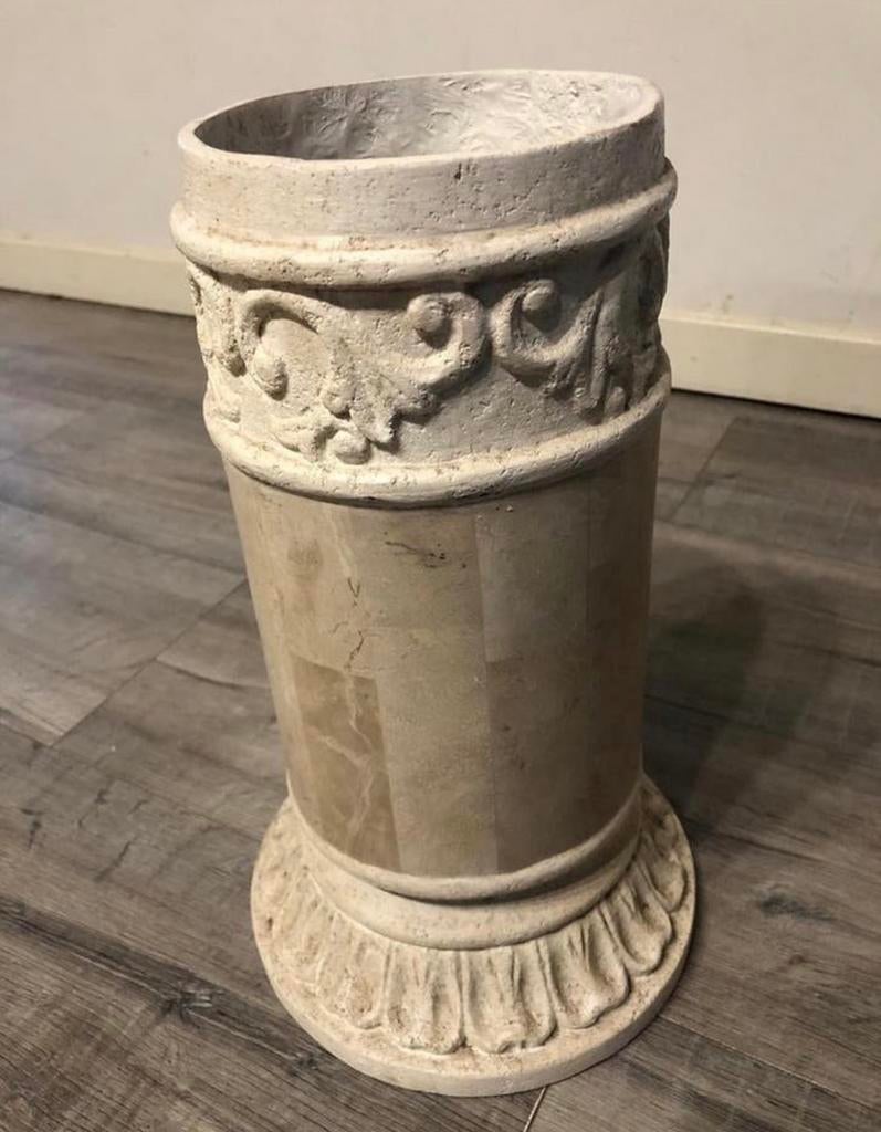 Decoratieve zuil/sokkel van marmerlook, Antiek en Kunst, Ophalen