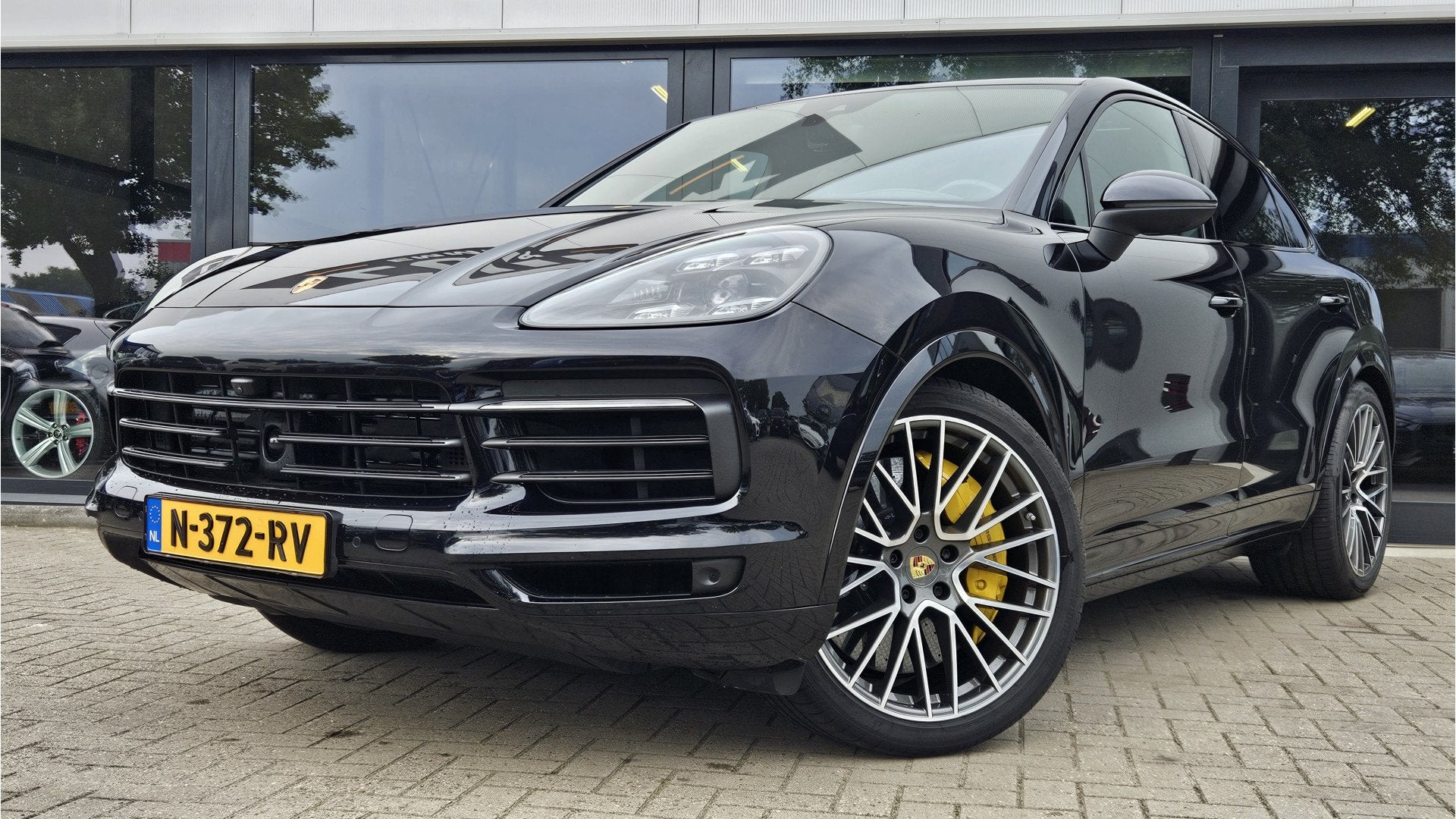 Porsche Cayenne Coupé 2.9 S + KERAMISCH + BURMESTER + SPORT, Auto's, Automaat, Gebruikt, Zwart, 4 stoelen