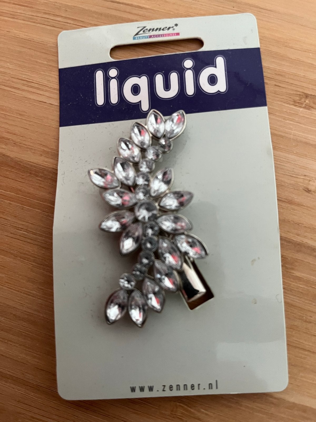 Zenner haardspeld nieuw met strass steentjes, Sieraden, Tassen en Uiterlijk, Uiterlijk | Haarverzorging, Verzenden, Nieuw, Haarspeld