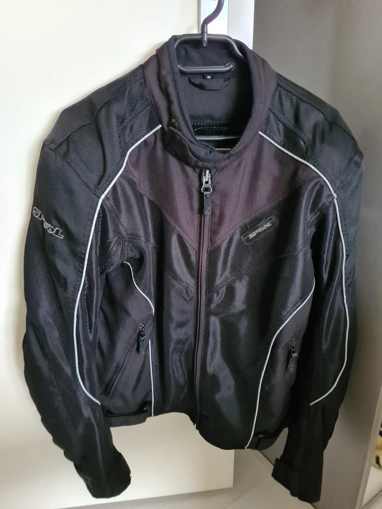 Vrouwenmodel zomer motorjas met broek en handschoenen, Motoren, Ophalen of Verzenden, Tweedehands, Dames, Handschoenen