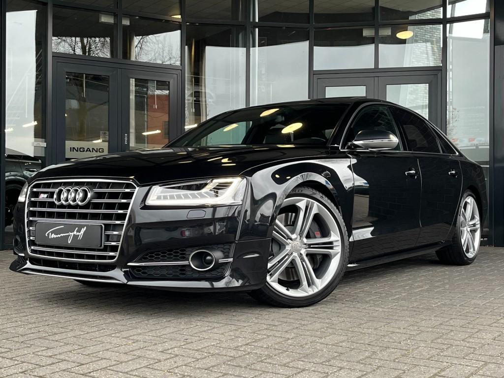 Audi S8 4.0 TFSI S8 Q. PL+ - SCH./KANT.DAK - BOSE - VOLL. HI, Auto's, Audi, Automaat, Gebruikt, 129 €/maand, Sedan