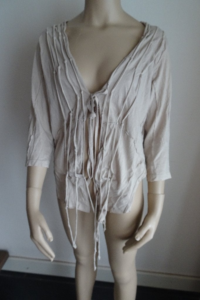 bolero/vestje  maat M, Nü, Beige, Zo goed als nieuw, Korte mouw