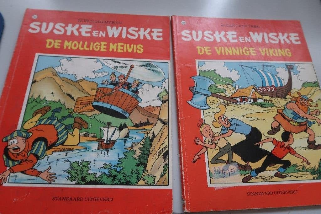 Suske en Wiske, in kleur-1975 no: 157-Viking is verkocht, Eén stripboek, Ophalen of Verzenden, Gelezen