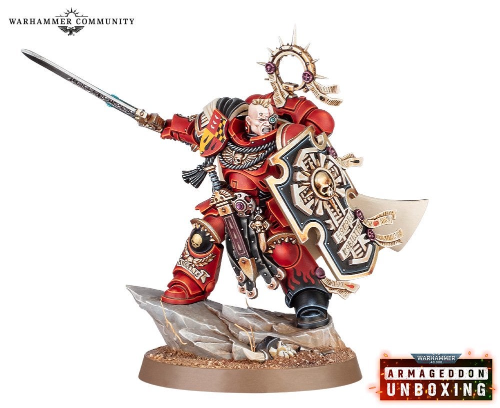 Warhammer 40k Captain with Stormshield, Ophalen of Verzenden, Nieuw