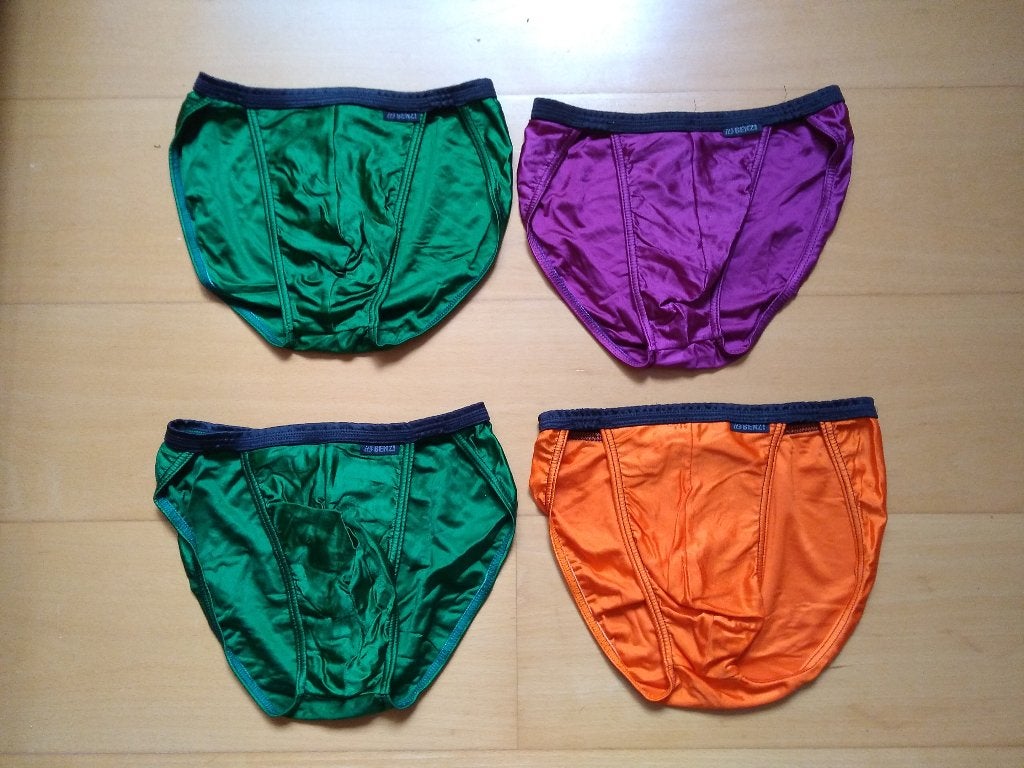 4 stuks Olaf Benz zwemtanga tanga zwembroek kinky maat S, Overige kleuren, Verzenden, Olaf Benz, Zwemslip