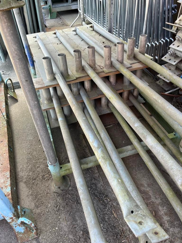 Bouwhek voeten met schor, 12 stuks, Gebruikt, Overige typen, Rvwerkt@gmail.com, Ophalen of Verzenden