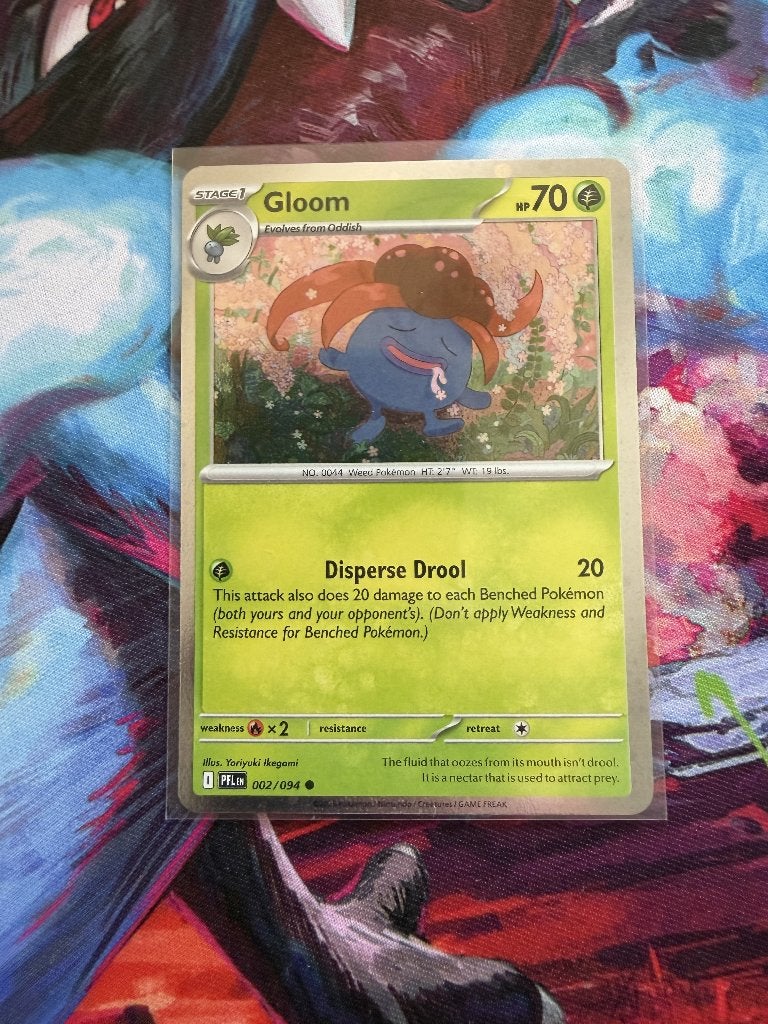 Pokemon Gloom (xPFL 002) Cosmos Holo Phantasmal Flames, Ophalen of Verzenden, Nieuw, Losse kaart, Foil