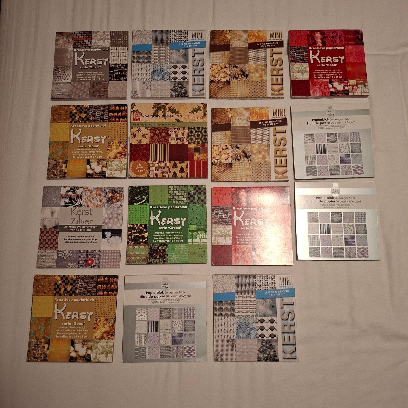 nieuw en gebruikt: paperblokken Kerst, Ophalen of Verzenden, Kerst