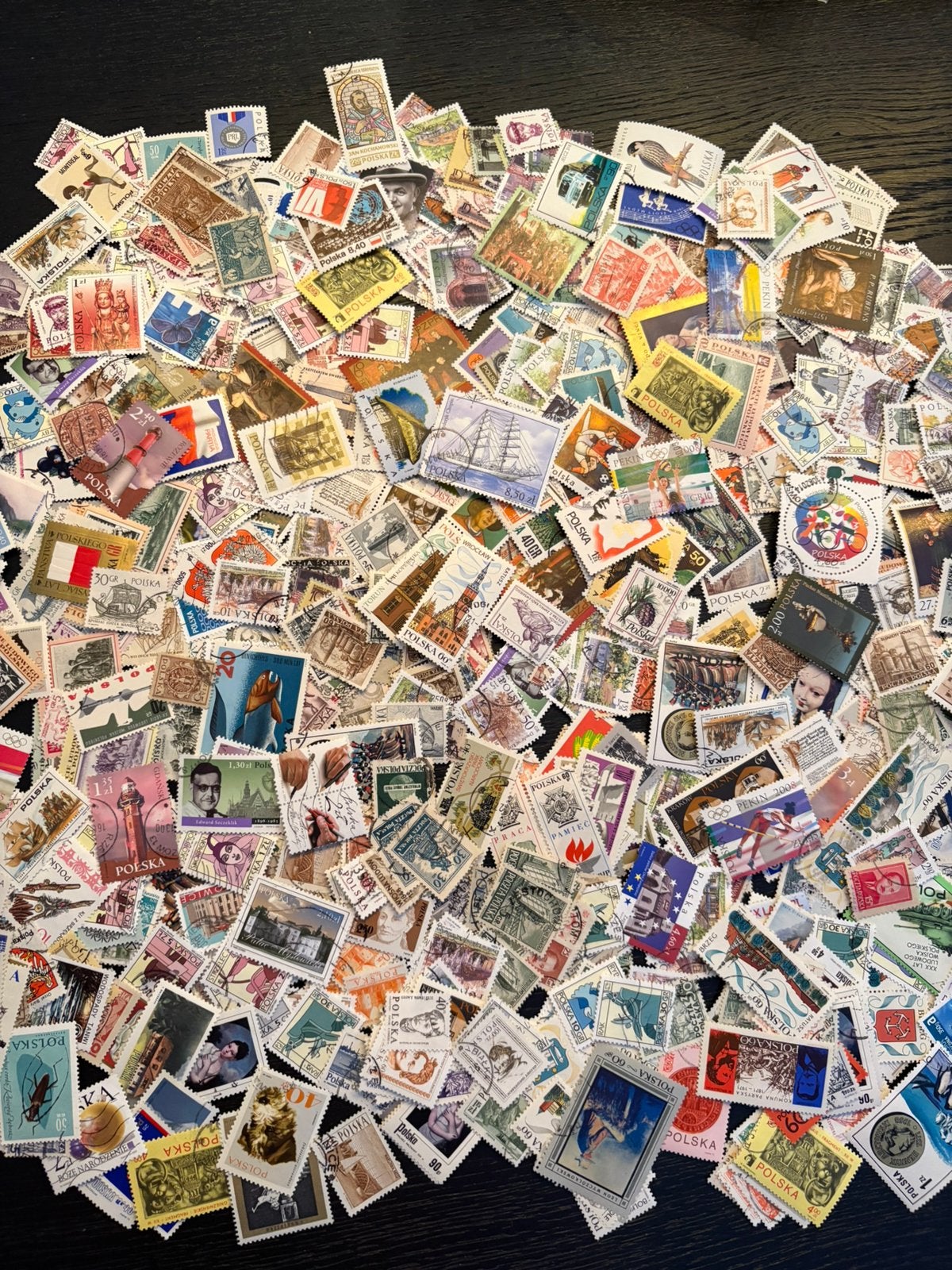 750 postzegels Polen, Ophalen of Verzenden, Buitenland