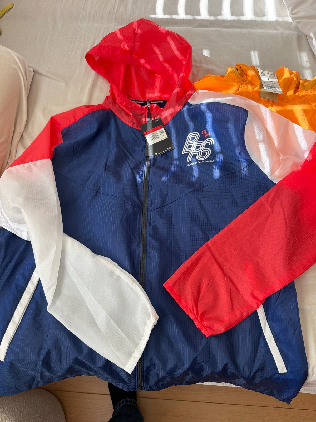 Nike Running Windrunner Jack - Nieuw met labels, Maat 52/54 (L), Meerkleurig, Nieuw, Ophalen of Verzenden
