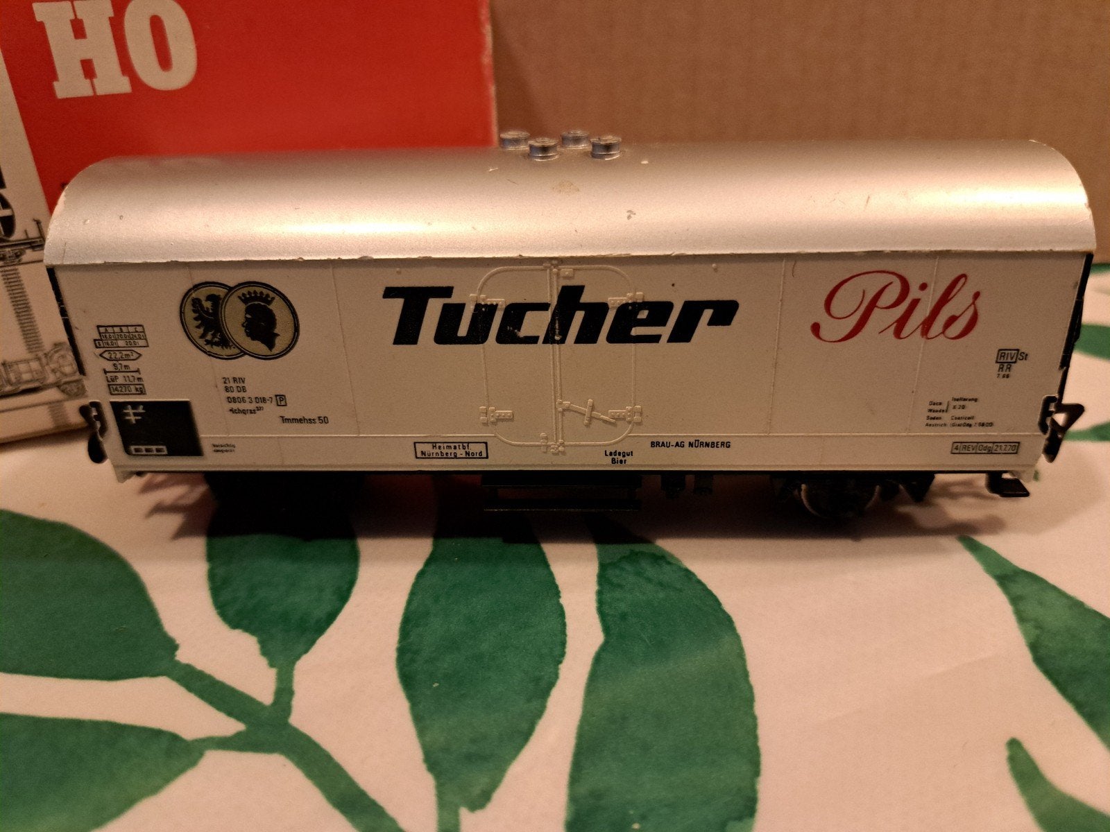 Fleischmann H0 Tucher Pils Bierwagen 5326, Ophalen, Gebruikt, Wagon, Fleischmann
