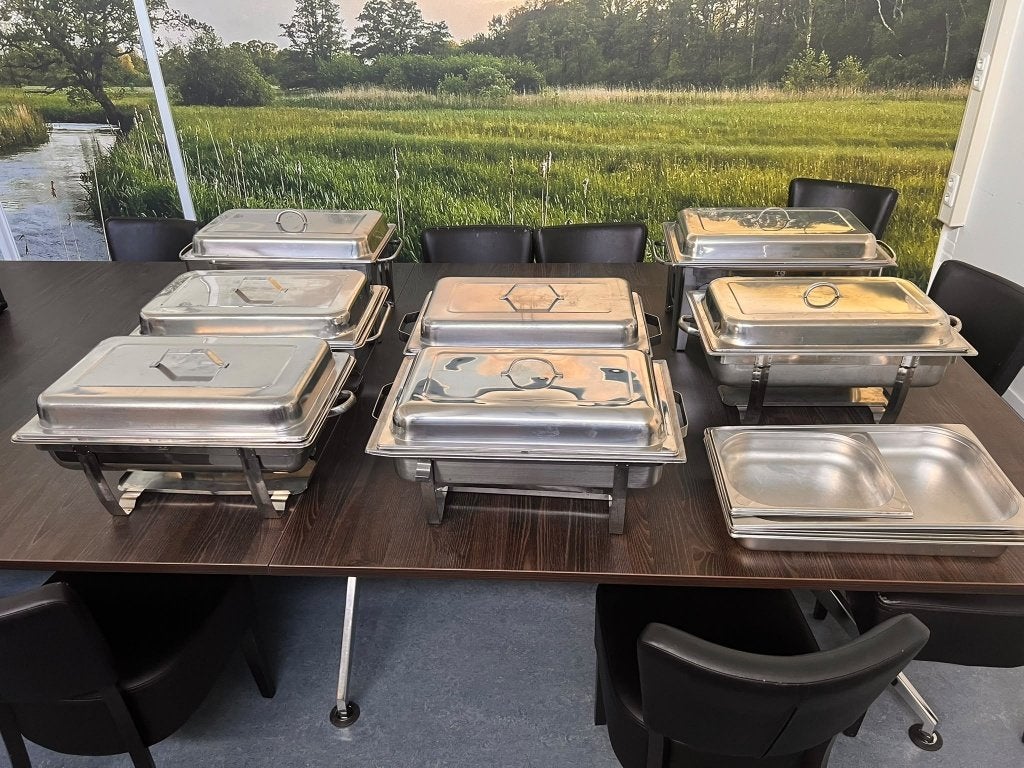 Chafing Dish, nog 7 stuks, Ophalen