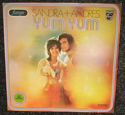 Sandra & Andres – Yum Yum 1971 LP2076, Inclusief binnenhoes, Ophalen of Verzenden, Gebruikt, 12 inch
