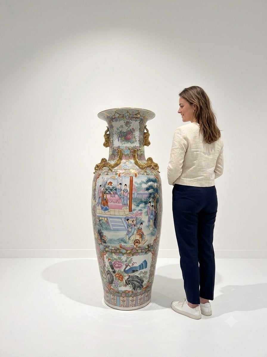 XL Chinese Vaas. 150 x 60 cm, Ophalen
