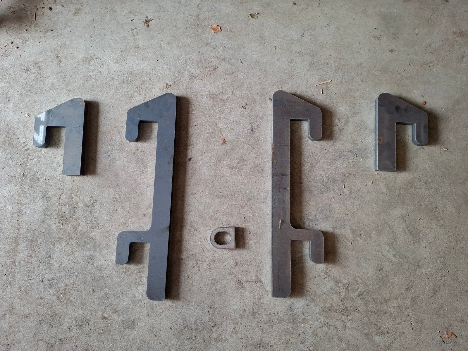 Koppeldeel aanlashaken schaffer., Ophalen, 250 mm of meer