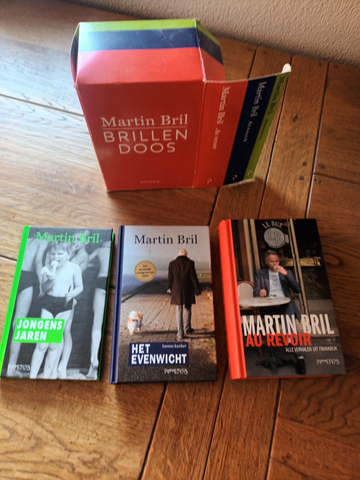 Bril,Martin Brillendoos Au revoir/Het evenwicht/Jongensjaren, Ophalen of Verzenden, Nieuw