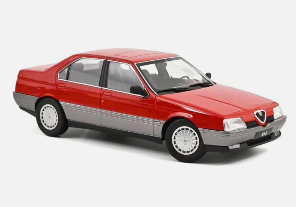 Alfa Romeo 164 1991 Rosso Alfa schaal 1/18 NOREV Ref. 187866, Verzenden, Nieuw, Auto, Norev