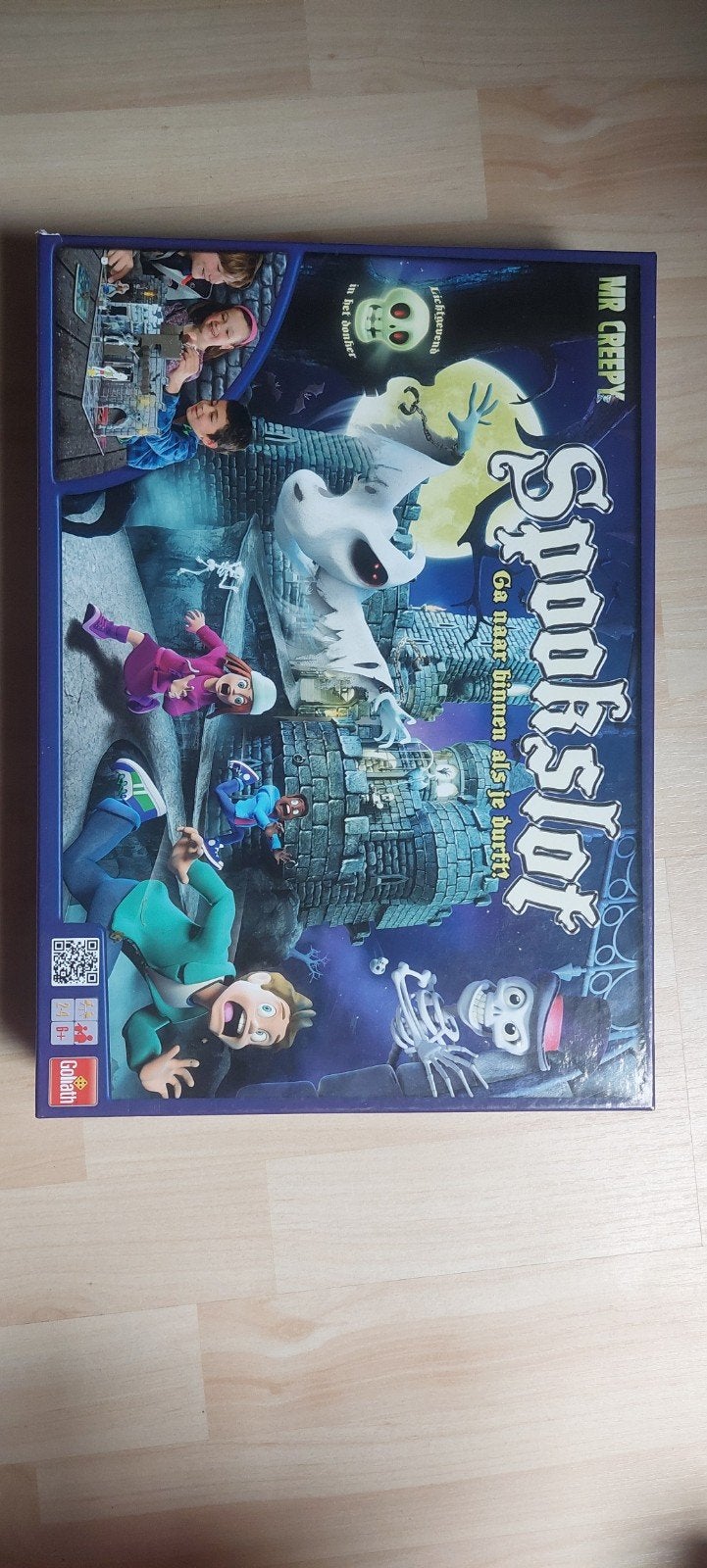 Spookslot Bordspel - Mr. Creepy, Drie of vier spelers, Ophalen of Verzenden, Zo goed als nieuw, Mr. Creepy