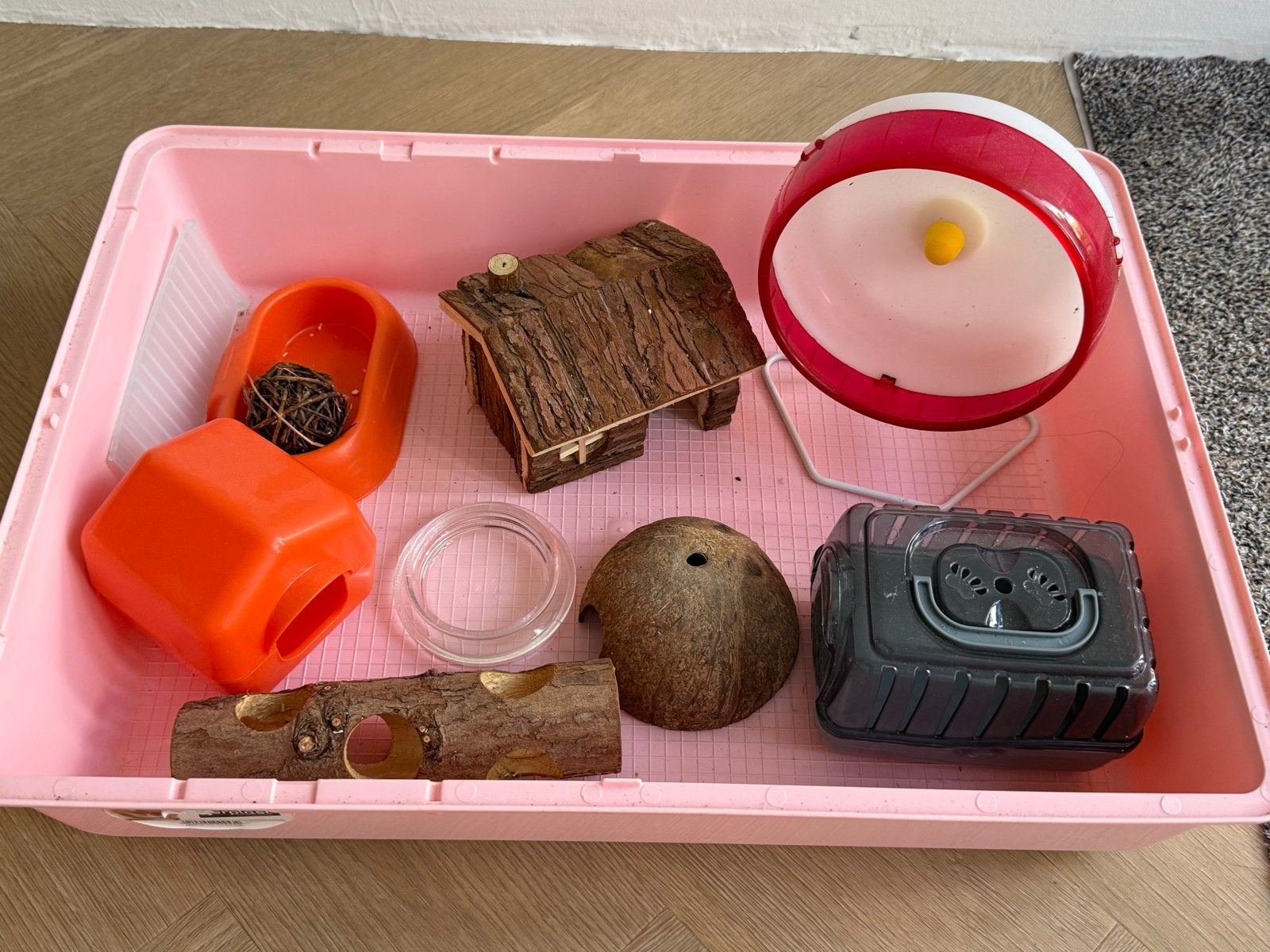 Compleet Hamsterkooi (Ferplast) met veel accessoires!, Ophalen, Gebruikt, Overige typen