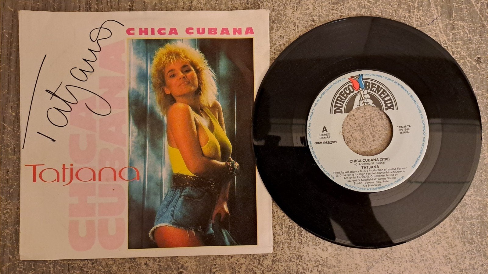 Tatjana - Cica Cubana, Gebruikt, 7 inch, Pop, Fotohoes