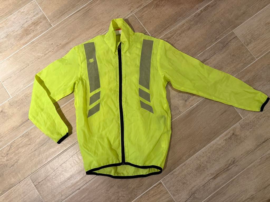 Fietsjas windbreaker veiligheidsjas 10 jaar maat 134, Kinderen, Overige maten, Ophalen of Verzenden, Zo goed als nieuw