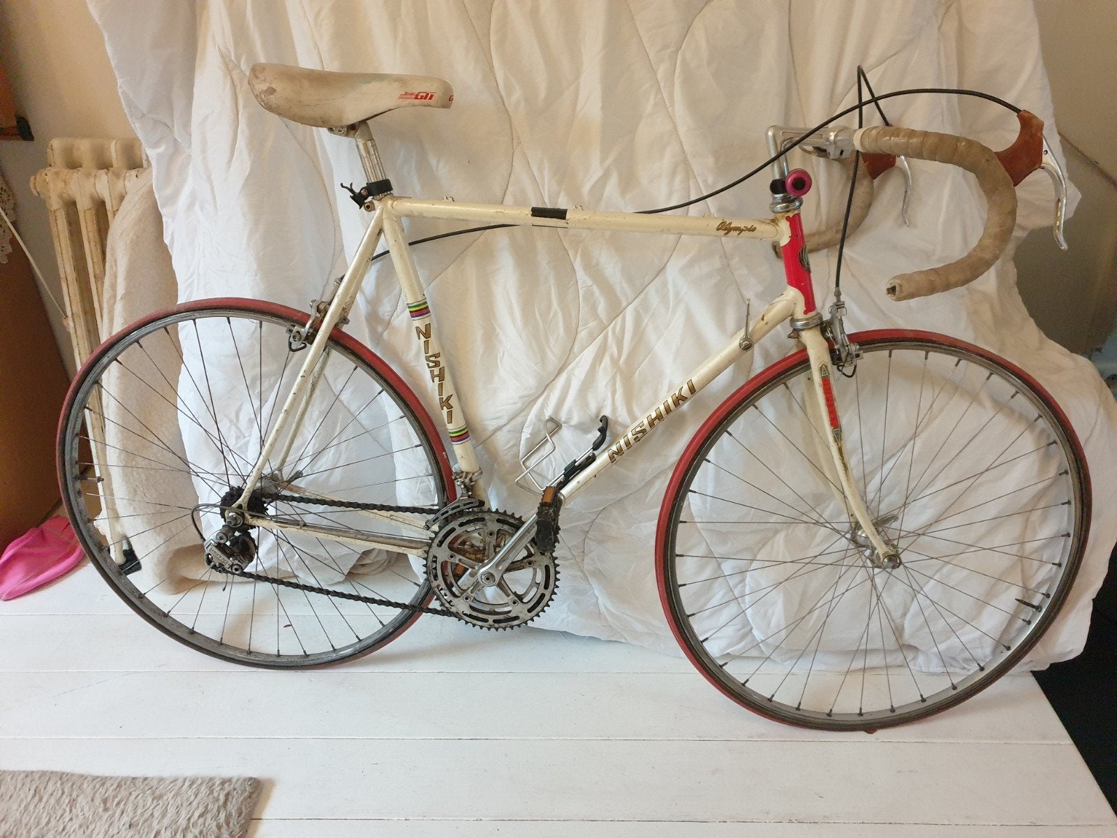 Nishiki Olympic vintage racefiets, Gebruikt, Ophalen, Overige merken, 10 tot 15 versnellingen