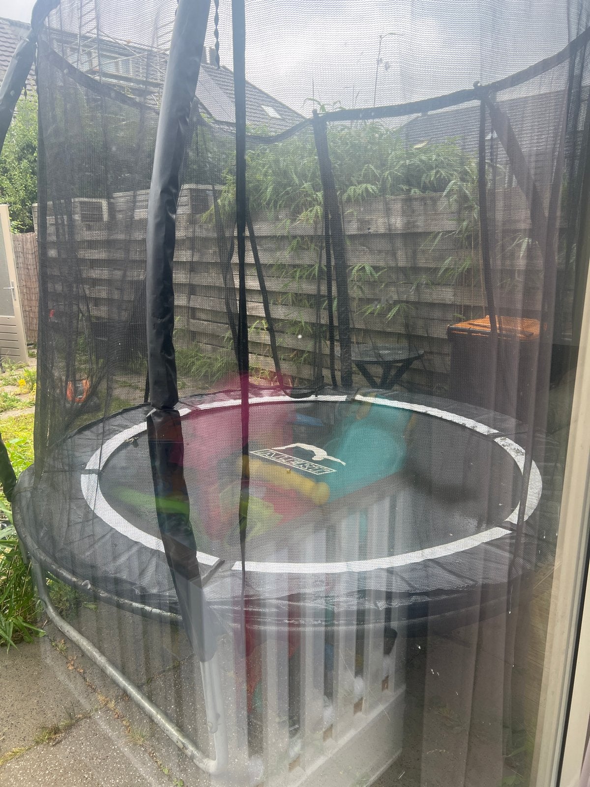 Gratis trampoline af te halen (zelf demonteren), Ophalen, Gebruikt