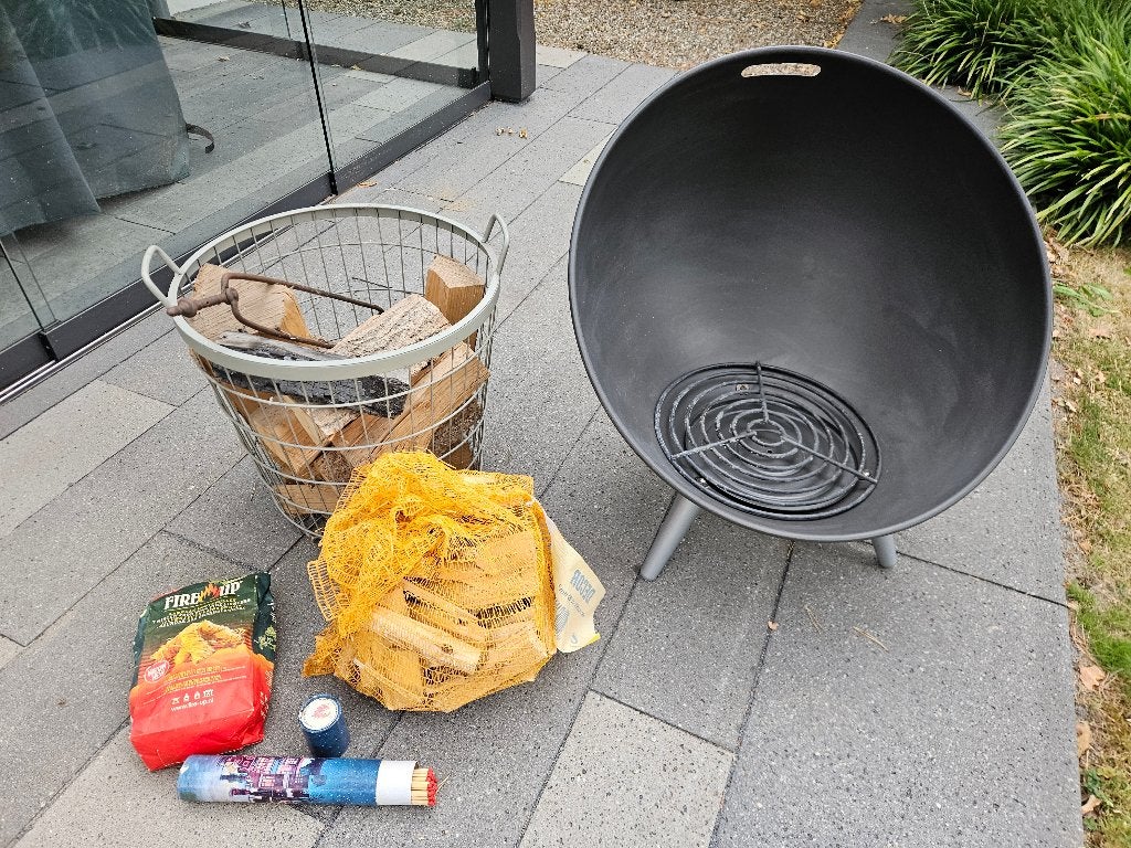 Eva solo FireGlobe design vuurkorf, Ophalen, Zo goed als nieuw, Vuurkorf