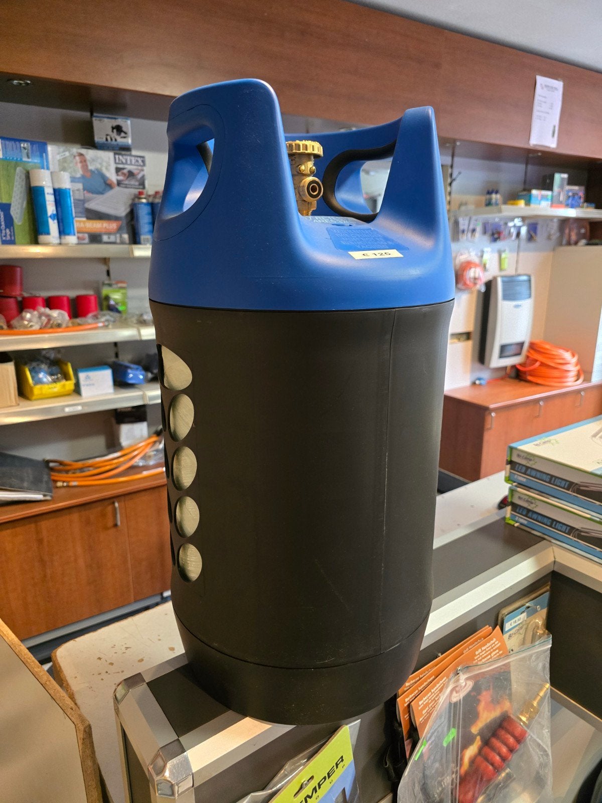 Kunststof gasfles 10 kg - Lichtgewicht en veilig, Ophalen of Verzenden, Nieuw