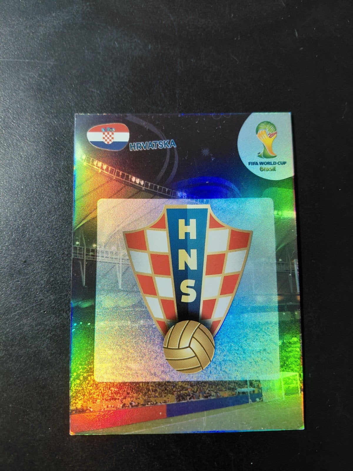 Kroatie logo (panini wk 2014), Verzenden, Nieuw, Buitenlandse clubs, Poster, Plaatje of Sticker