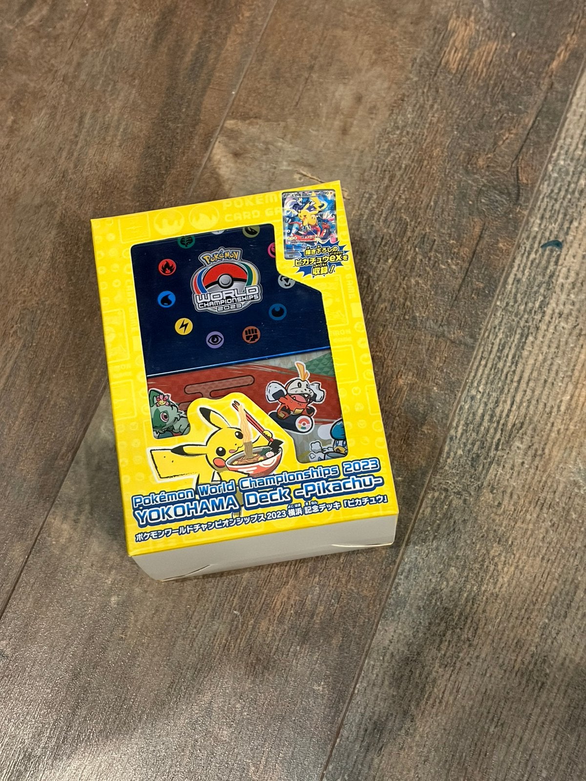 Pokémon World Championships 2023 Yokohama Deck Pikachu, Ophalen, Nieuw, Speeldeck