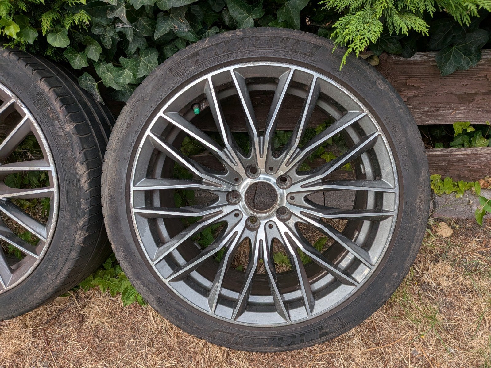 18 inch lichtmetalen velgen zomerbanden 225/40 R18, Auto-onderdelen, Banden en Velgen, 18 inch, Gebruikt, Banden en Velgen, Ophalen of Verzenden