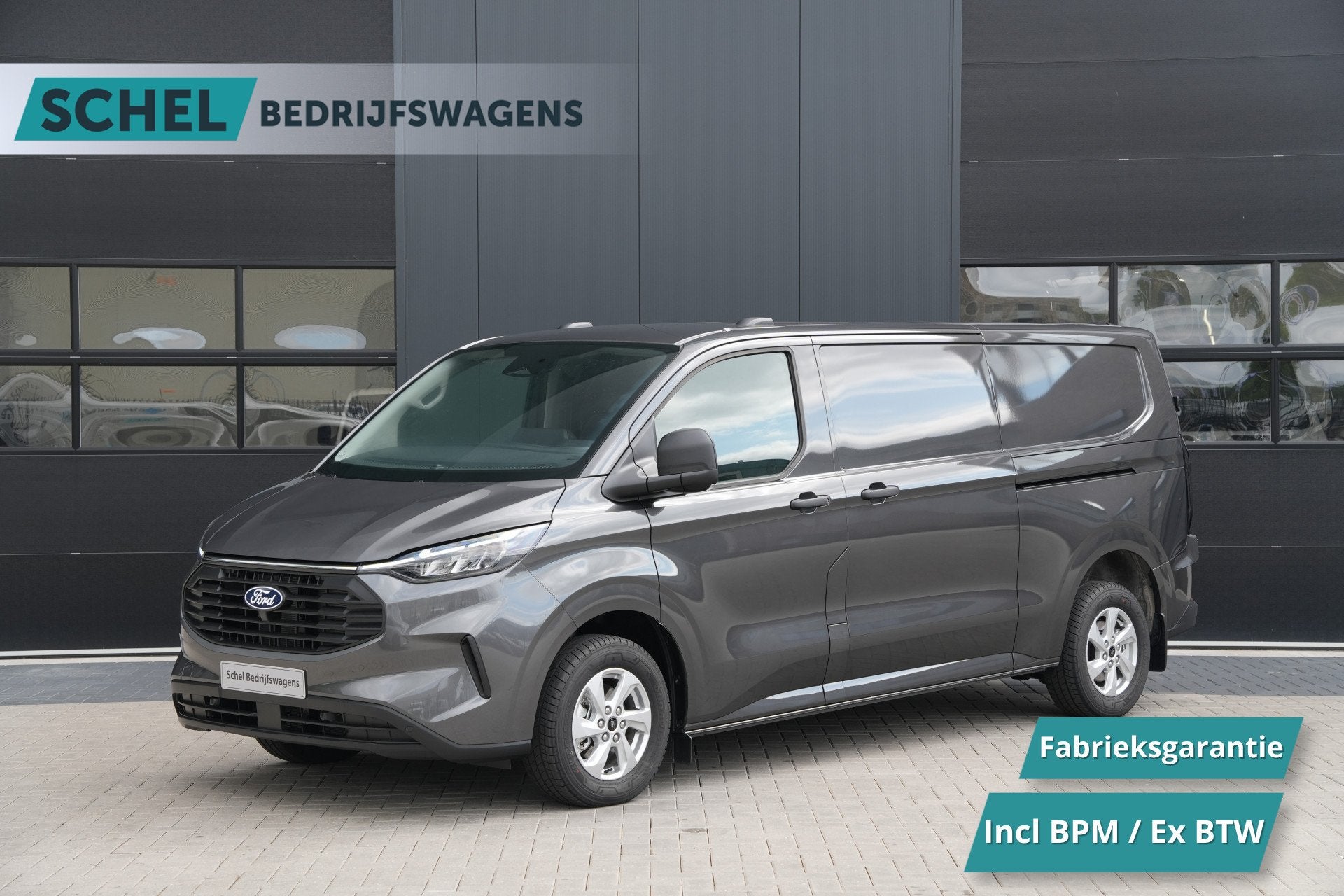 Ford Transit Custom 320 2.0 TDCI L2H1 Trend 170pk AWD 4x4 IN, Auto's, Bestelauto's, Automaat, Stof, 4 cilinders, Origineel Nederlands
