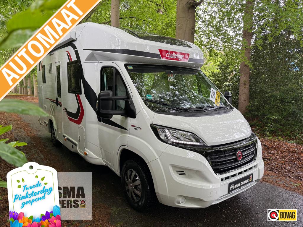 Challenger Graphite 270 VIP Automaat Enkele Bedden 2018, Caravans en Kamperen, Automaat, Ringverwarming, Fiat, Airbags