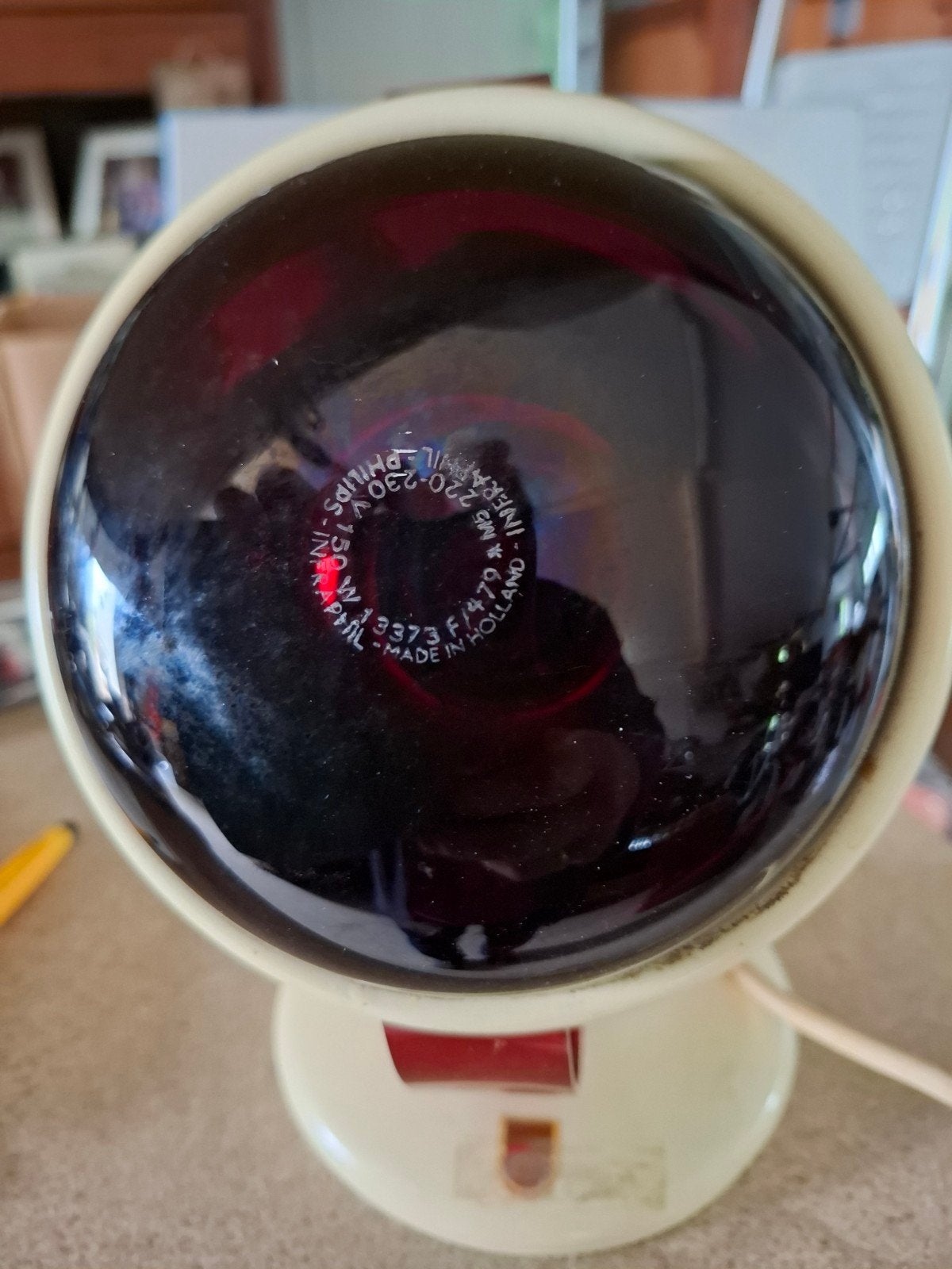 Vintage Philips Infraphil Infraroodlamp - Made in Holland, Ophalen of Verzenden