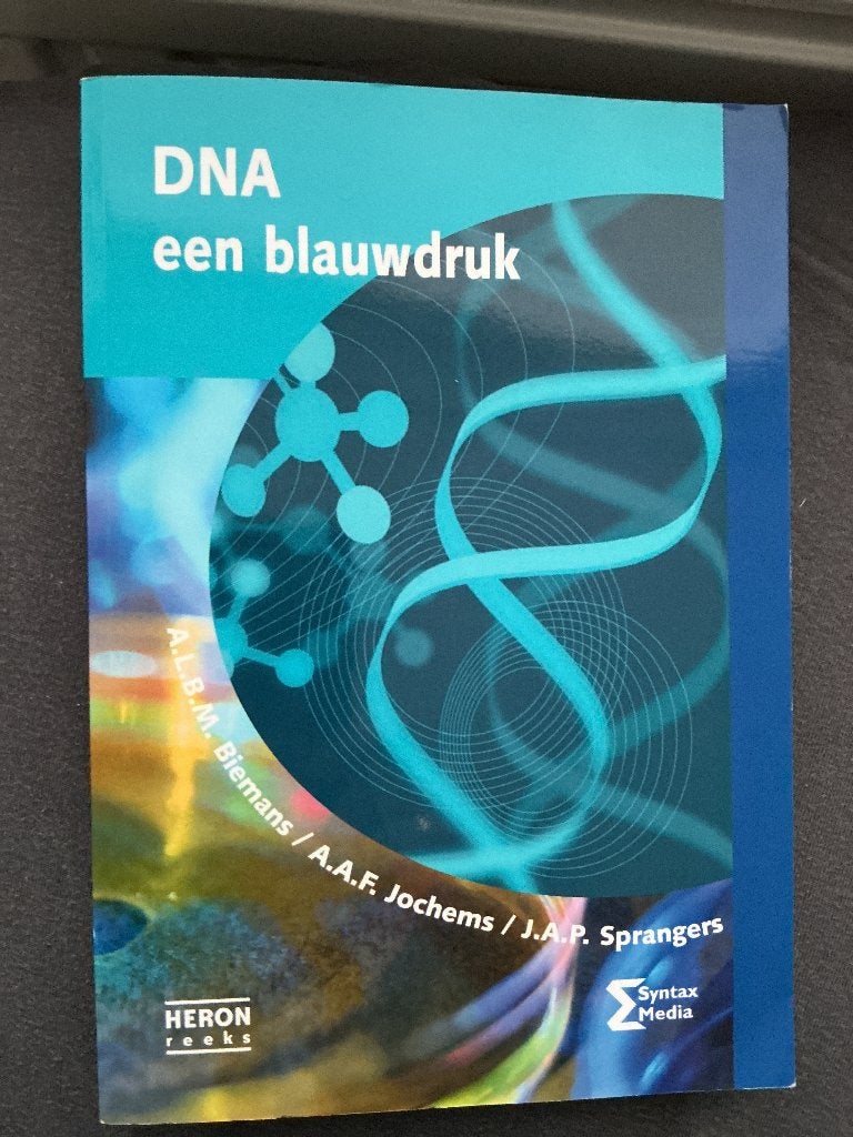 DNA een blauwdruk - Biemans Jochems Sprangers MLO HLO, Boeken, Diverse auteurs, Zo goed als nieuw, Beta, HBO