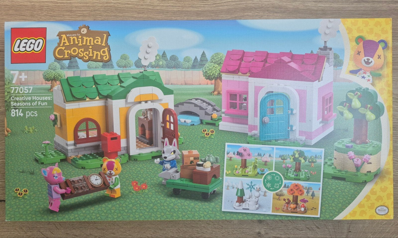 Lego 77057 Animal Crossing - Creative Houses: Seasons of fun, Ophalen of Verzenden, Nieuw