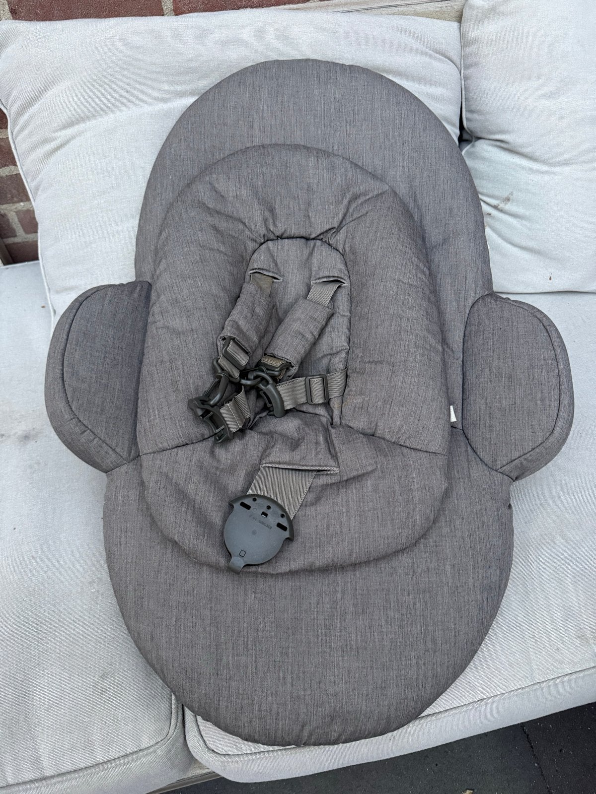 Stokke Steps Newborn Set - Grijs, Kinderen en Baby's, Ophalen of Verzenden, Zo goed als nieuw