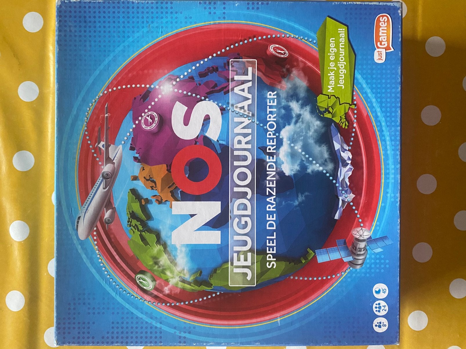 NOS jeugdjournaal spel wn Vuureiland, Hobby en Vrije tijd, Ophalen, Zo goed als nieuw