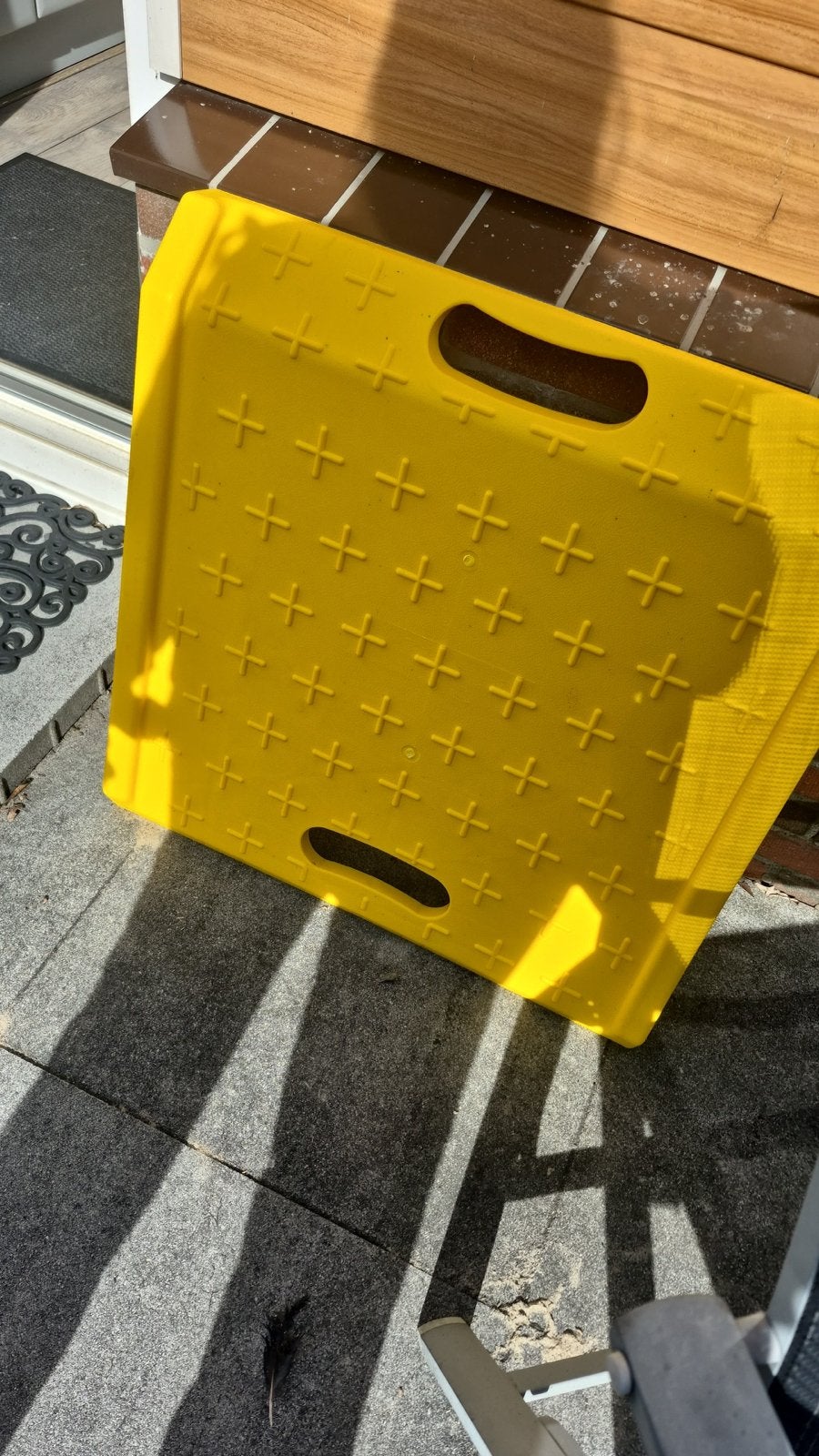 Nieuwe oprijplaat voor rolstoel, Ophalen, Nieuw