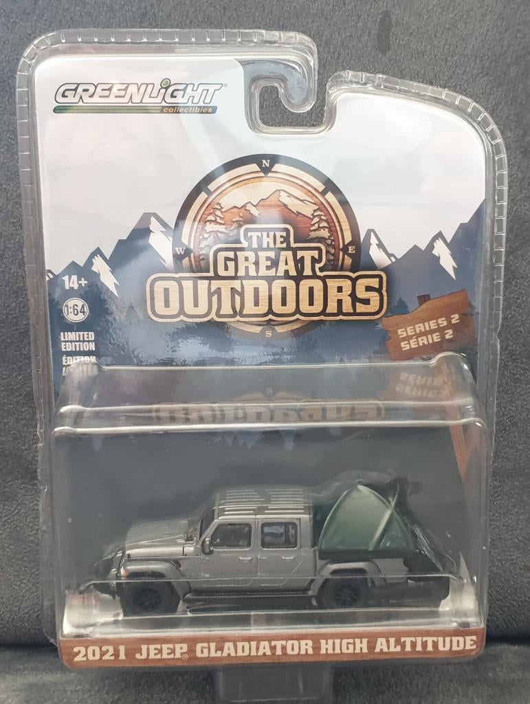 Jep Gladiator High Altitude Greenlight 1:64, Hobby en Vrije tijd, Christian@diecastcompany.nl, Auto, Diecast Company, Nieuw