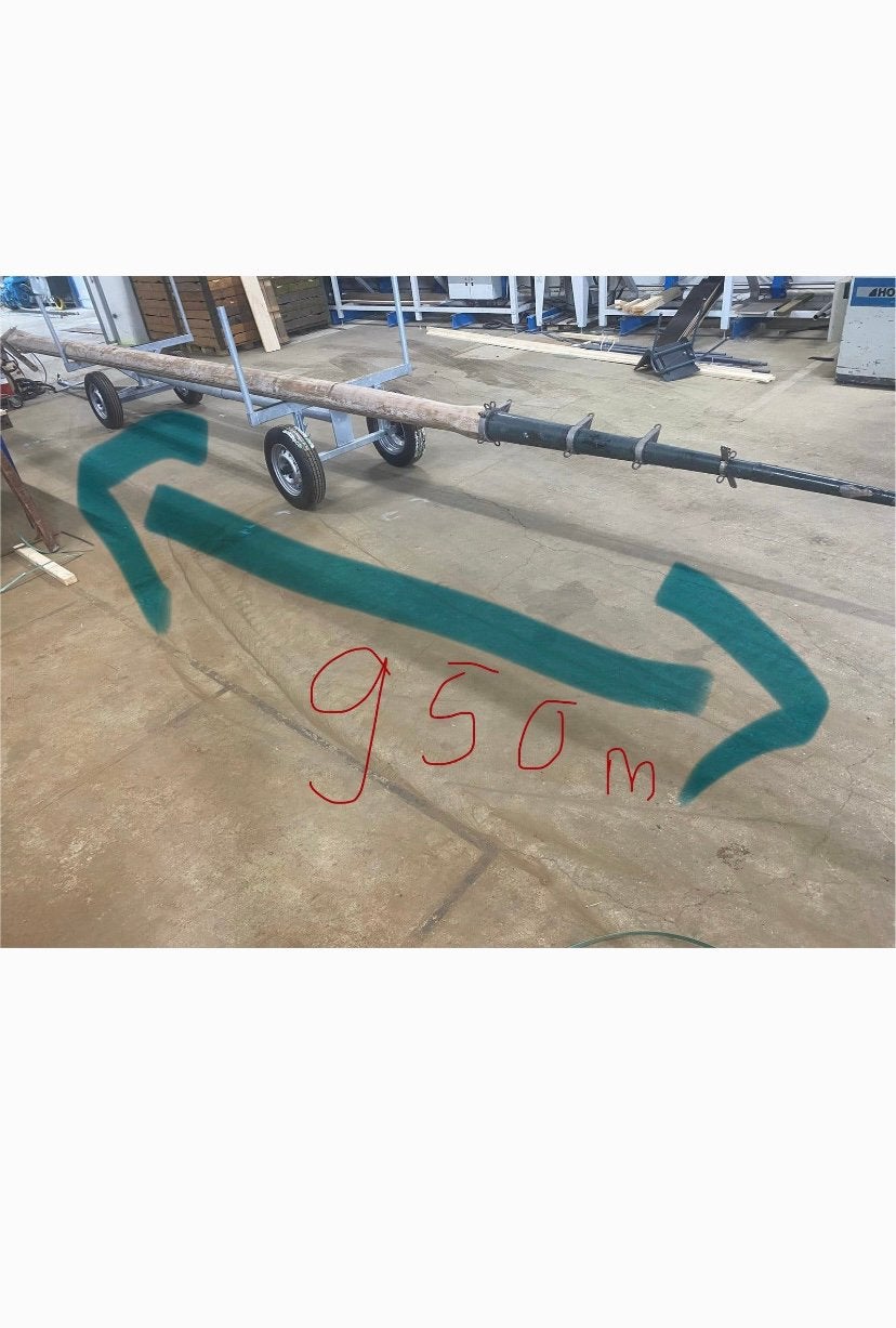 zeilboot mast MAST 950 meter BEZORGING MOGELIJK, Watersport en Boten, Ophalen, Gebruikt, Minder dan 15 m²