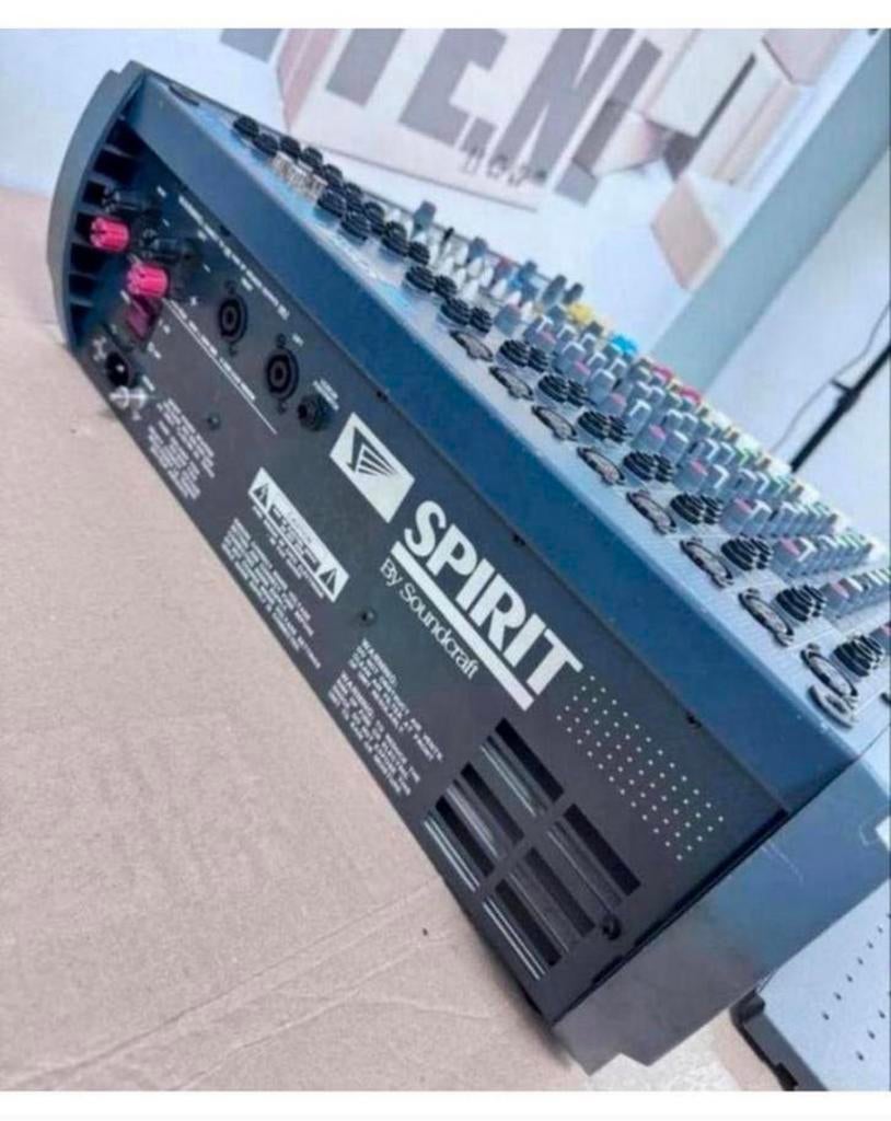 Soundcraft Spirit PowerStation - Mengpaneel audio mixer, Ophalen of Verzenden, Zo goed als nieuw, H, H