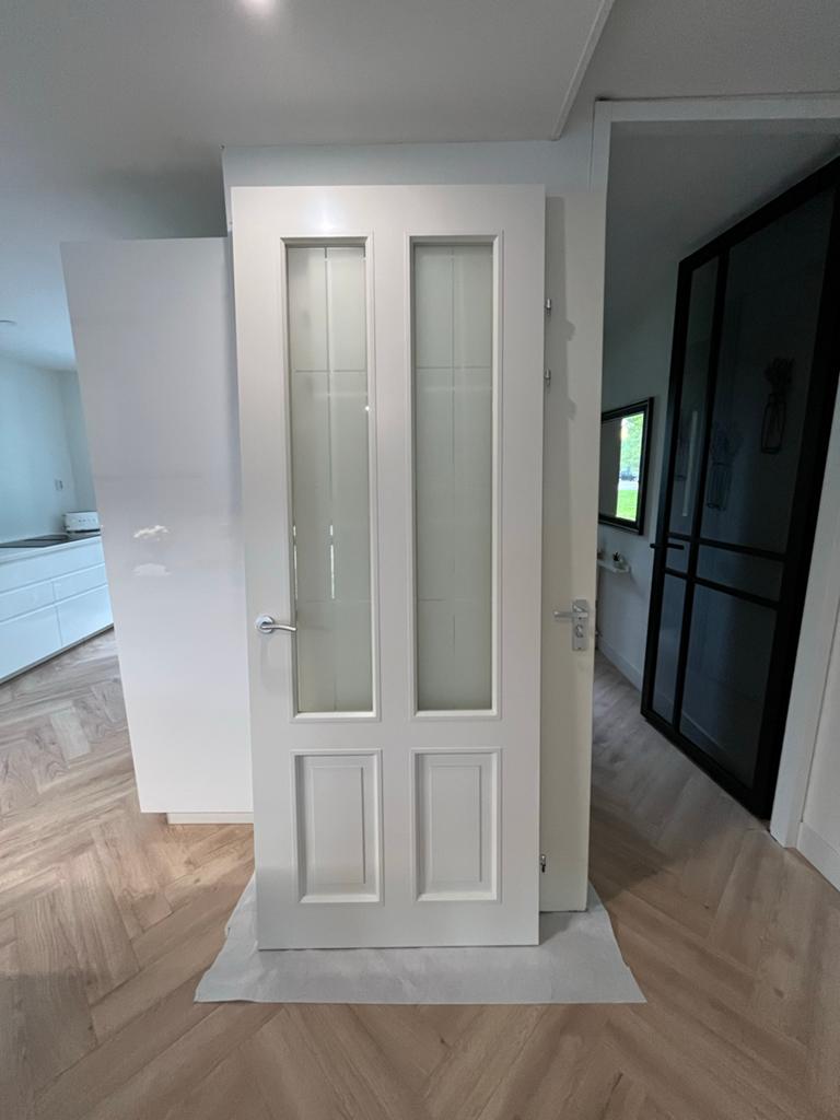 Binnendeur met en zonder glaspanelen - Zo goed als nieuw, Ophalen, 80 tot 100 cm, Binnendeur, Zo goed als nieuw