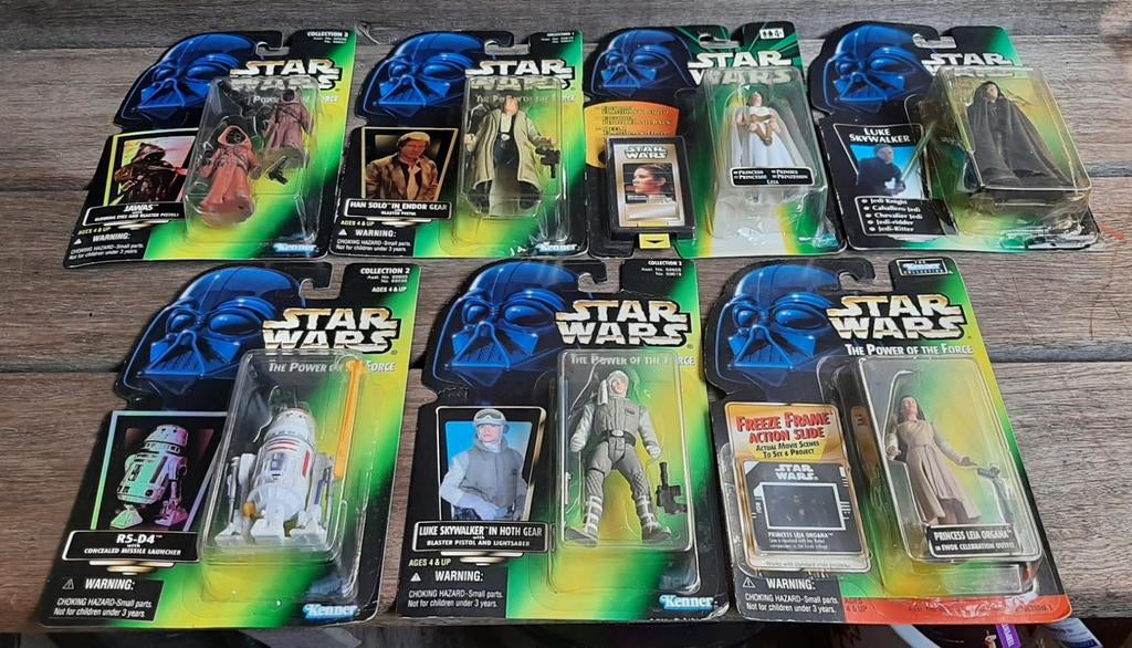 Star wars figuren op kaart
7x, Ophalen of Verzenden, Nieuw, Actiefiguurtje