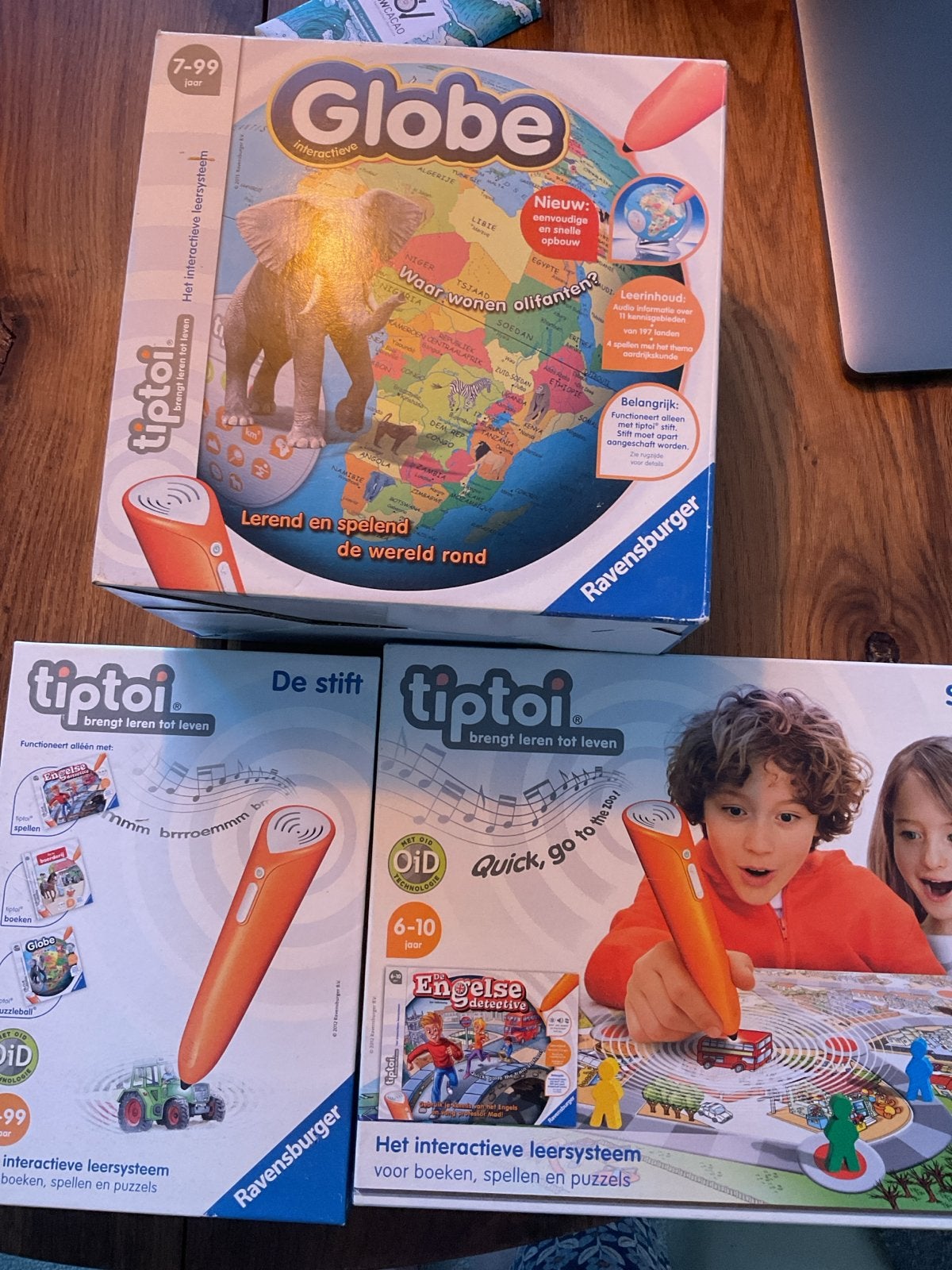 Tiptoi Starter Set, Globe en De Stift - Ravensburger, Kinderen en Baby's, Speelgoed | Educatief en Creatief, Ophalen of Verzenden