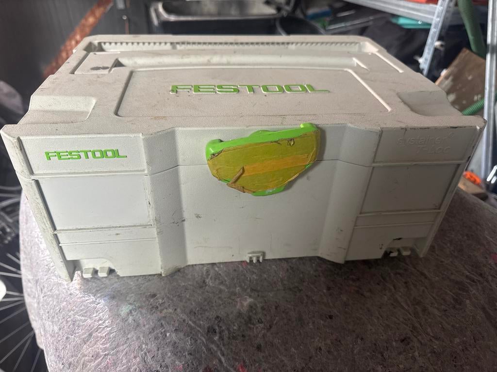 Festool Systainer T-Loc met schuurpapier, Ophalen of Verzenden, Zo goed als nieuw