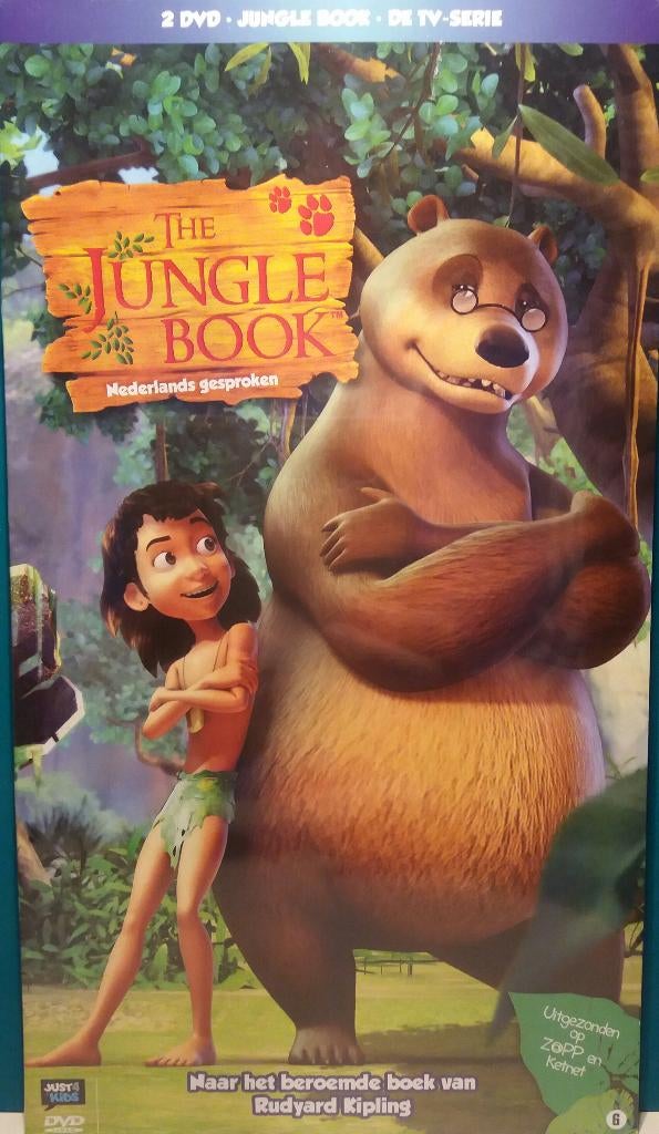 The jungle Book NIEUW IN DE VERPAKKING 2 dvd, Alle leeftijden, Ophalen of Verzenden, Zo goed als nieuw